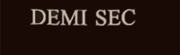 Wat is een demi-sec champagne?
